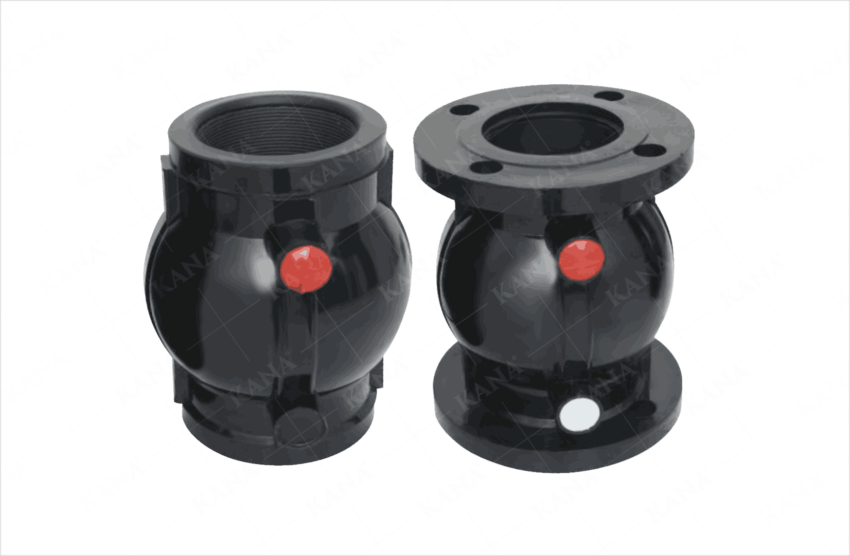 Plastic Ball Check Valves and Non Return Valves - Kana Valves and Pipe ...