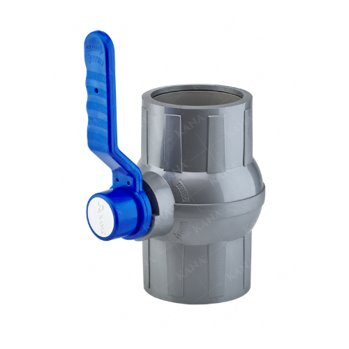 Gray PVC Ball Valve Long Handle