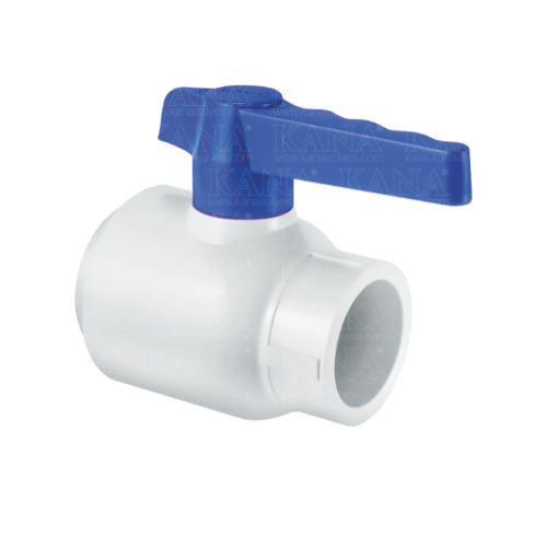 TWO PIECE UPVC BALL VALVE LONG HANDLE