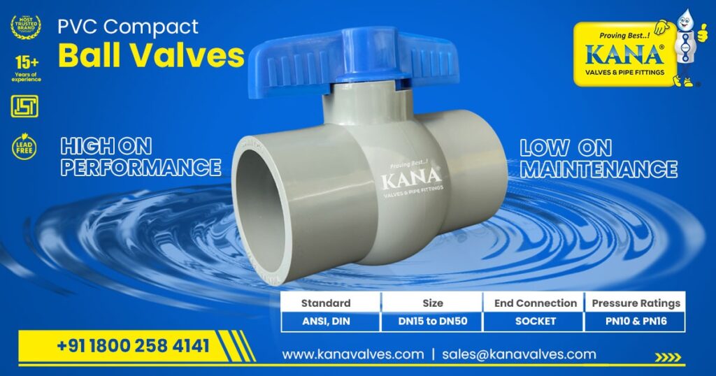 Premium PVC Ball Valves Compact | Manufactured to Meet Jordan’s Plumbing and Irrigation Needs