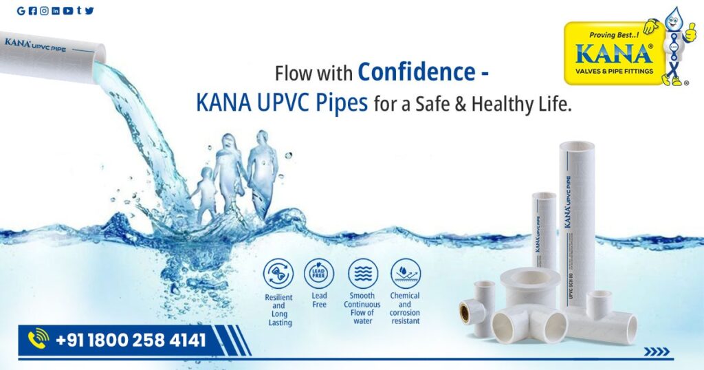 Trusted Manufacturer and Supplier of Lead-Free UPVC Plumbing Pipes and Fittings in Karnataka