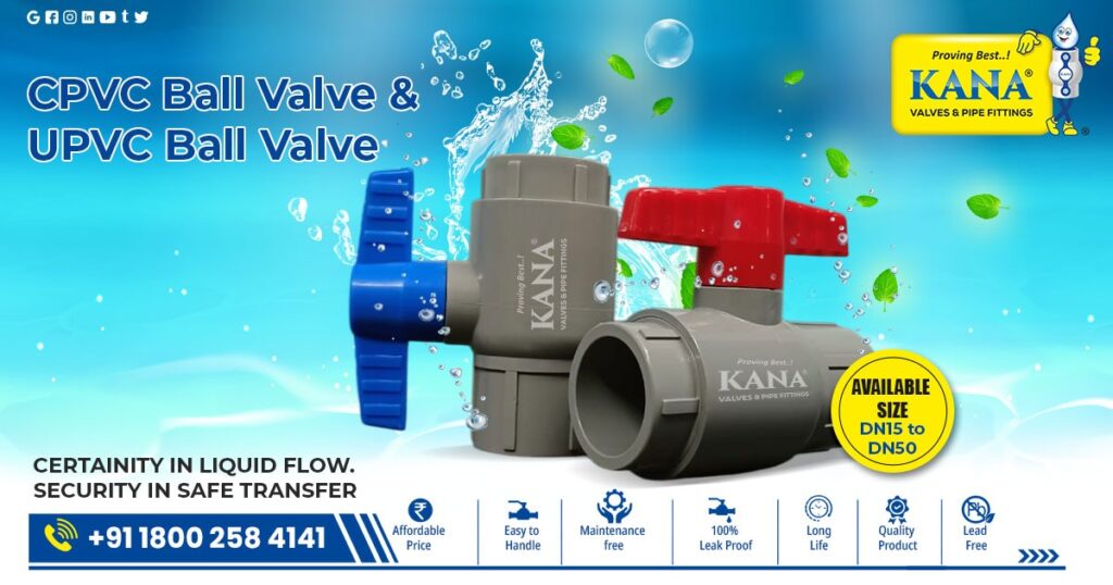 CPVC Ball Valve Trusted Supplier to Dammam and Middle Eastern Markets