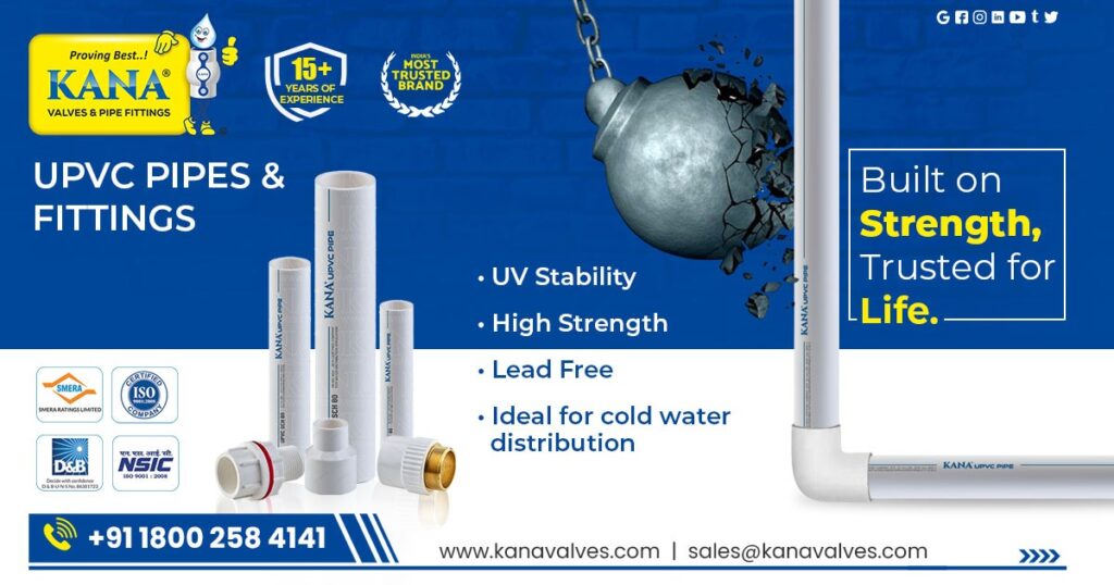 Trusted Manufacturer and Supplier of UPVC Pipe and Fitting in West Bengal