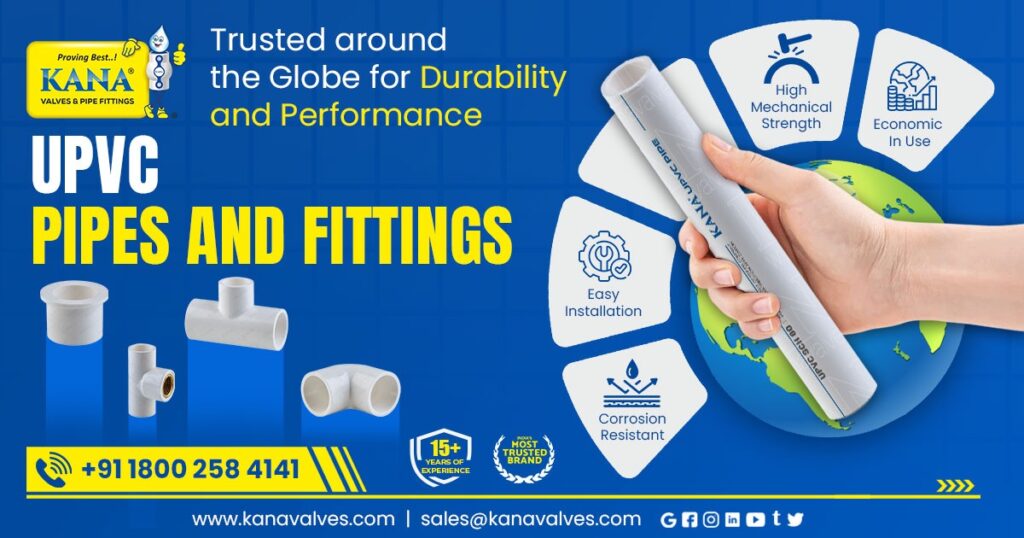 UPVC Pipes and Fittings Trusted Supplier in Bihar