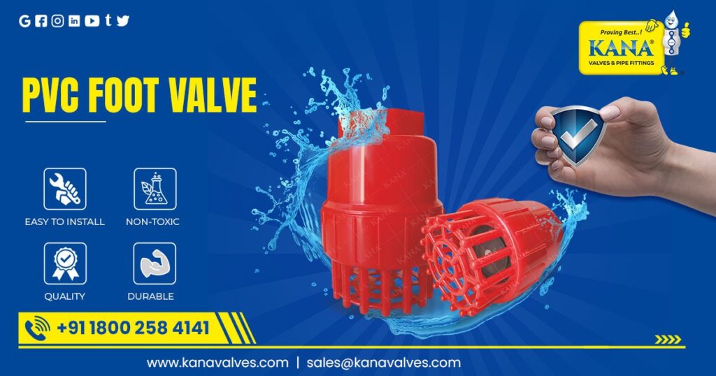 Premium PVC Foot Valves in Yemen