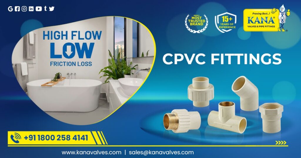 CPVC Fittings Manufacturer, Supplier in Gujarat