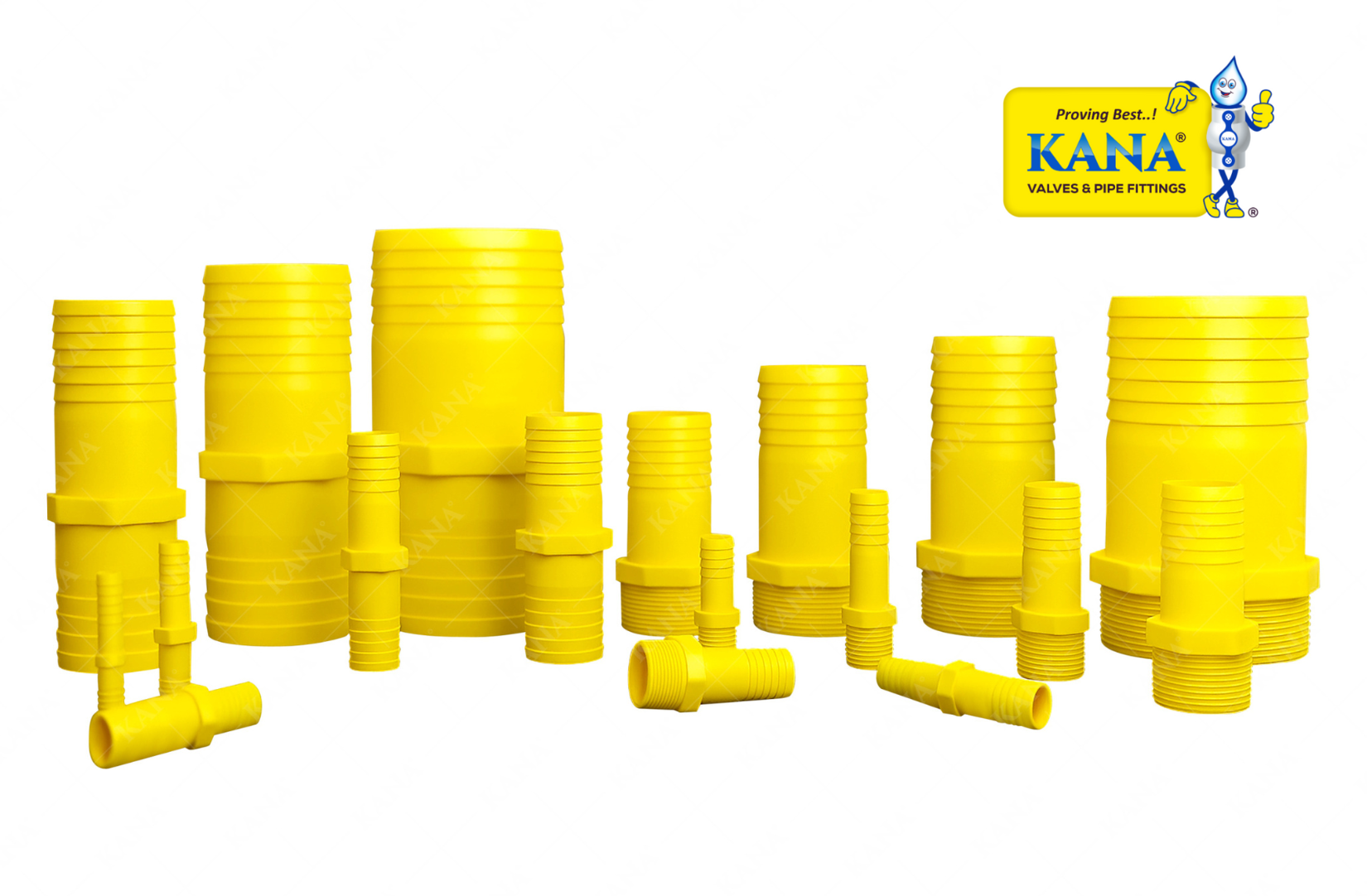 PP Fittings (Blue Fittings) - Hose Fittings