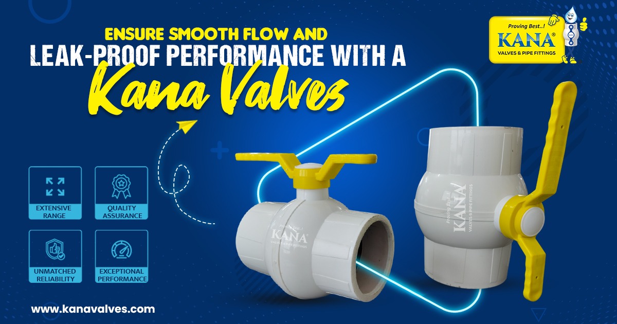 PVC Ball valves in Plain & Thread End- 5 inch, 6 Inch, 7inch, 8 inch. Manufacturer in India