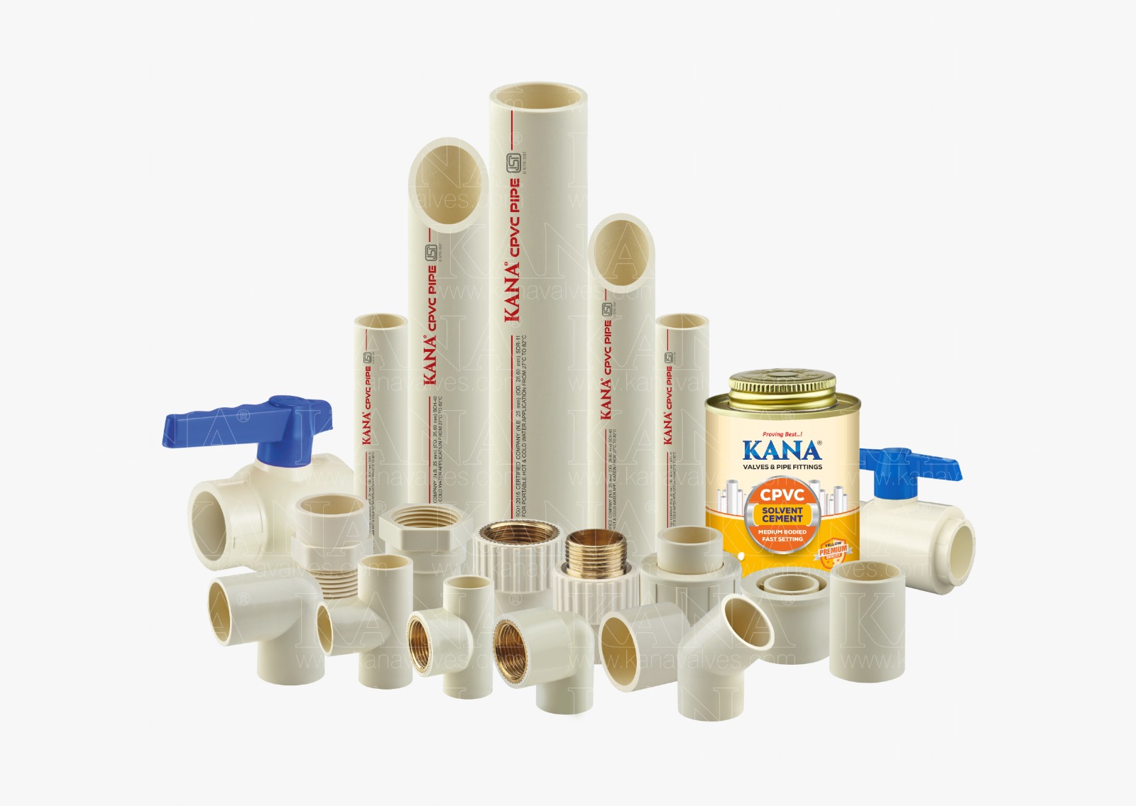 CPVC Plumbing Pipes and Fittings - Kana Valves and Pipe Fittings