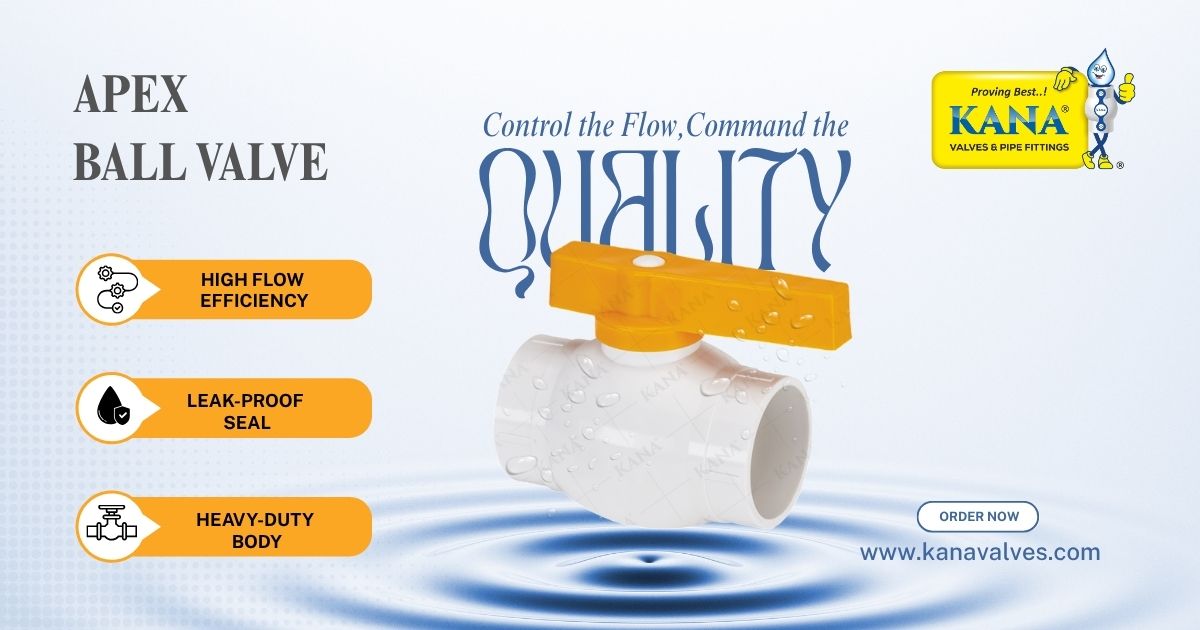 Premium Apex Ball Valve Manufacturer and Supplier of Punjab