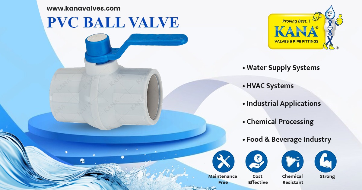 PVC Ball Valve Manufacturer, Exporter and Supplier in Uttarakhand
