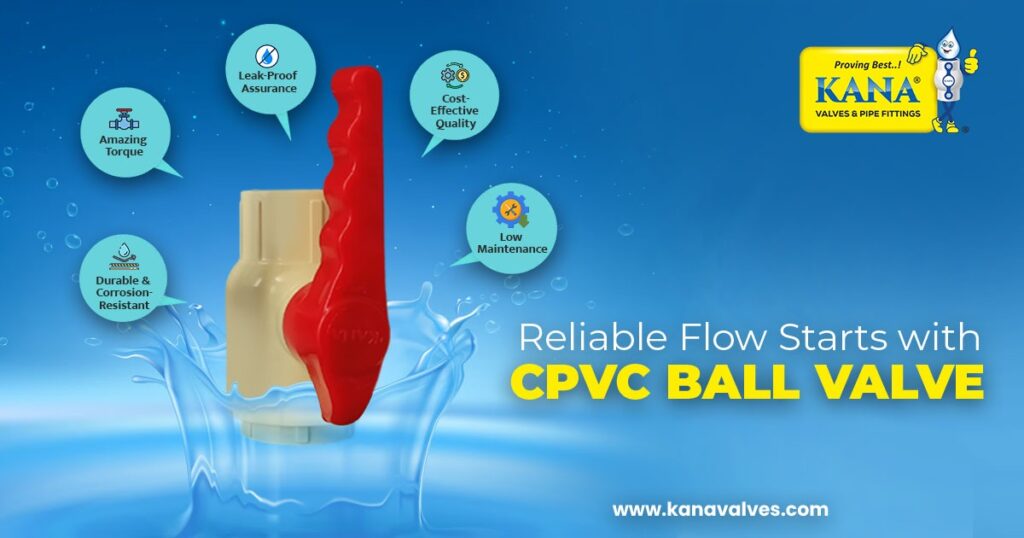 Premium CPVC Ball Valve Manufacturer & Supplier in Madhya Pradesh