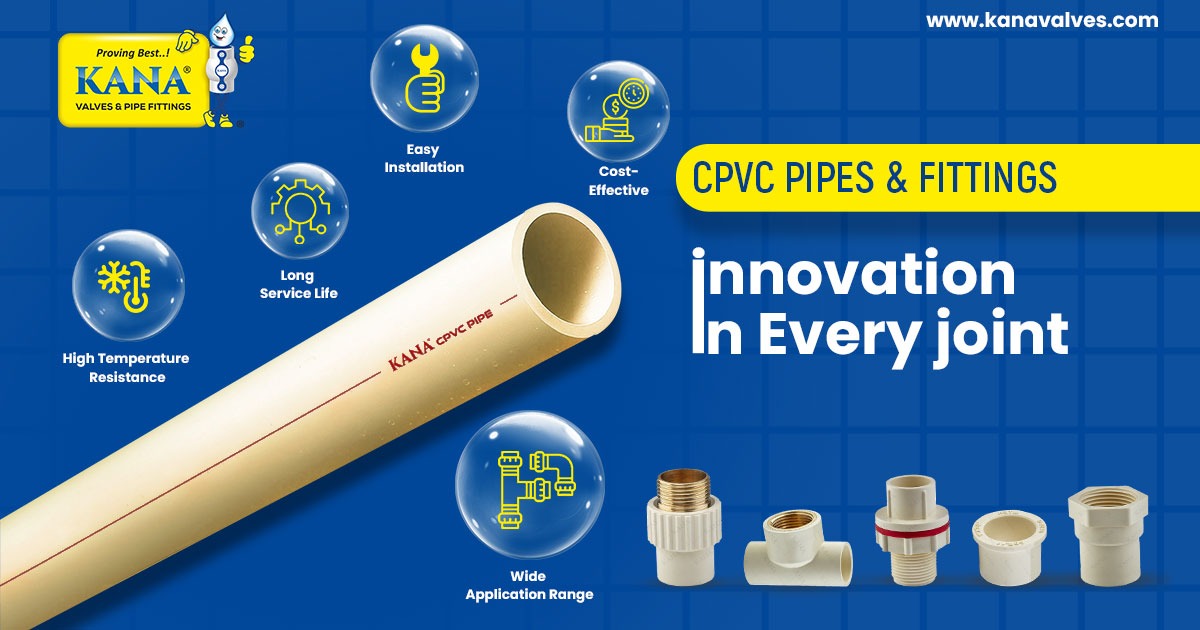 CPVC Pipes & Fittings Manufacturer & Supplier in Jharkhand | ISI Certified CPVC Pipes for Hot & Cold Water
