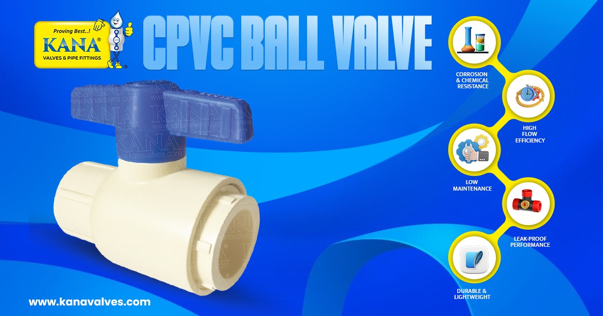 CPVC Ball Valve Manufacturer & Supplier in Jharkhand