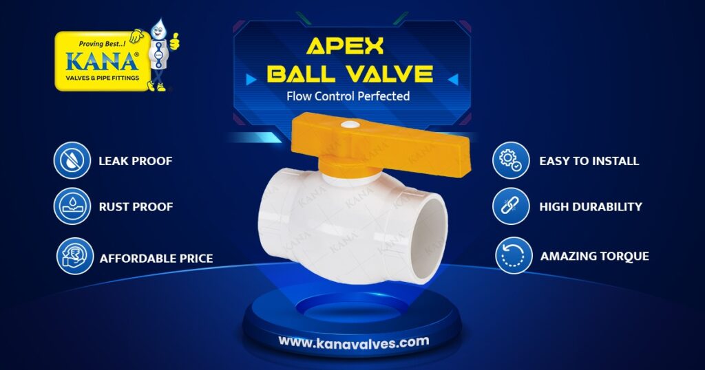Best Quality Apex Ball Valve Manufacturer and Supplier in Jharkhand