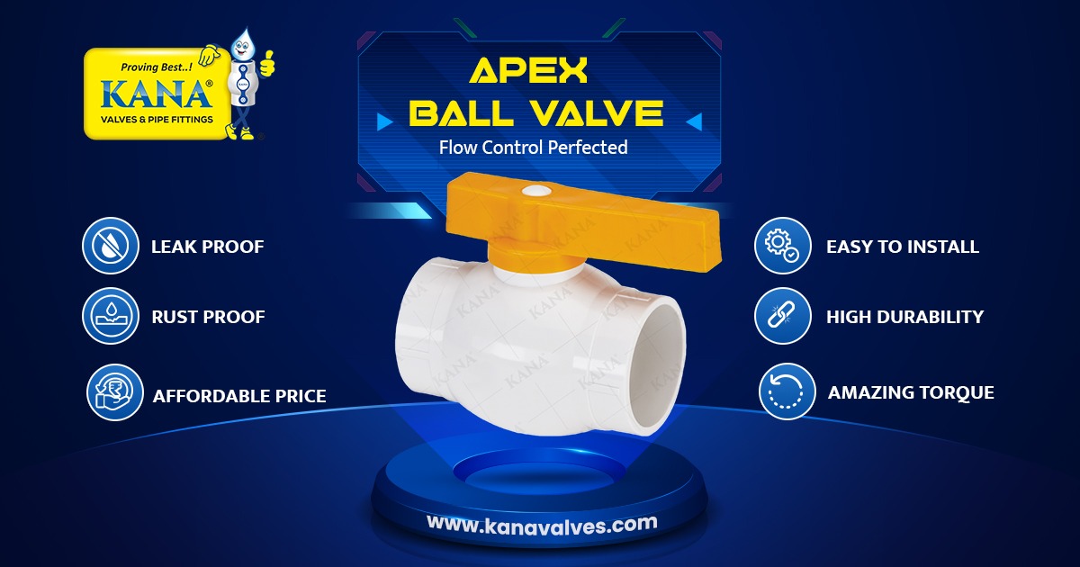 Best Quality Apex Ball Valve Manufacturer and Supplier in Jharkhand