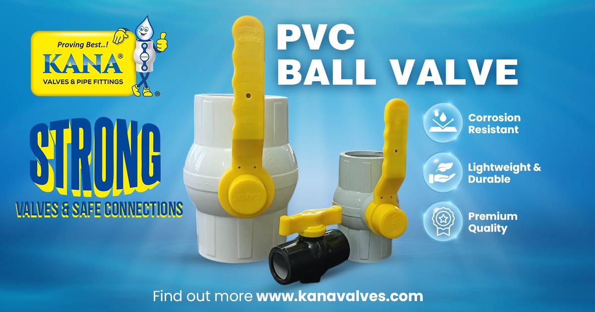 Best Quality PVC Ball Valve Manufacturer and Supplier in Bihar