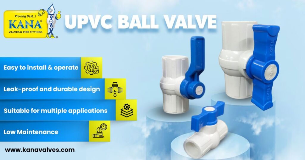 Best Quality UPVC Ball Valve Manufacturer & Supplier in Karnataka