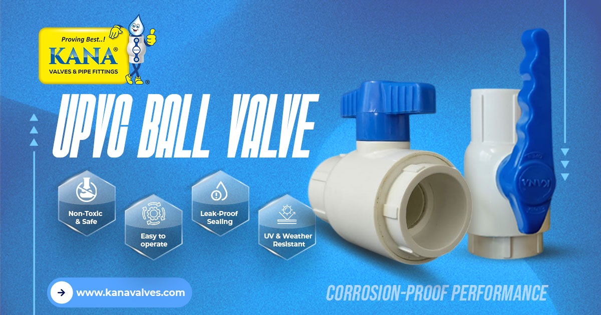 Best Quality Single Union & Compact - UPVC Ball Valve Supplier in Telangana