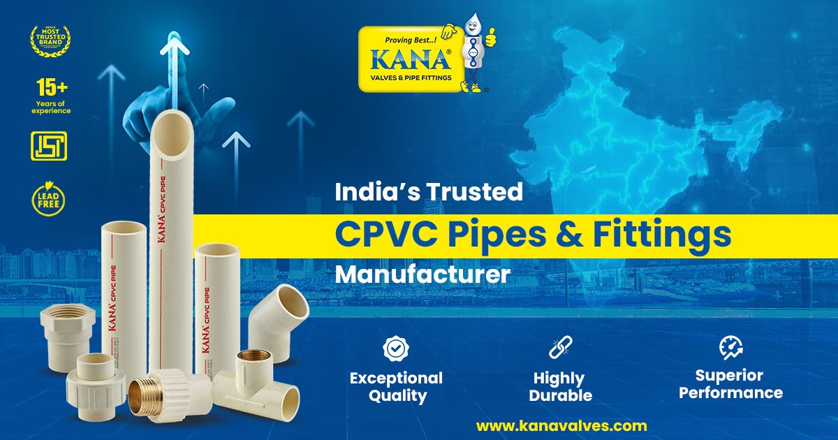 Best Quality CPVC Pipes & CPVC Fittings Manufacturer In Gujarat