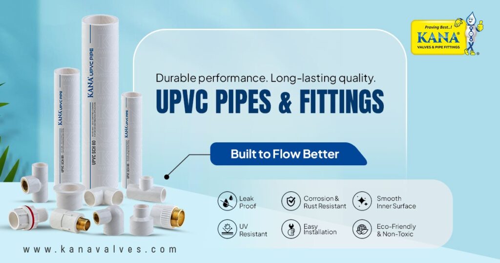 Leading UPVC Pipes and Fittings Manufacturer and Supplier in Uttar Pradesh