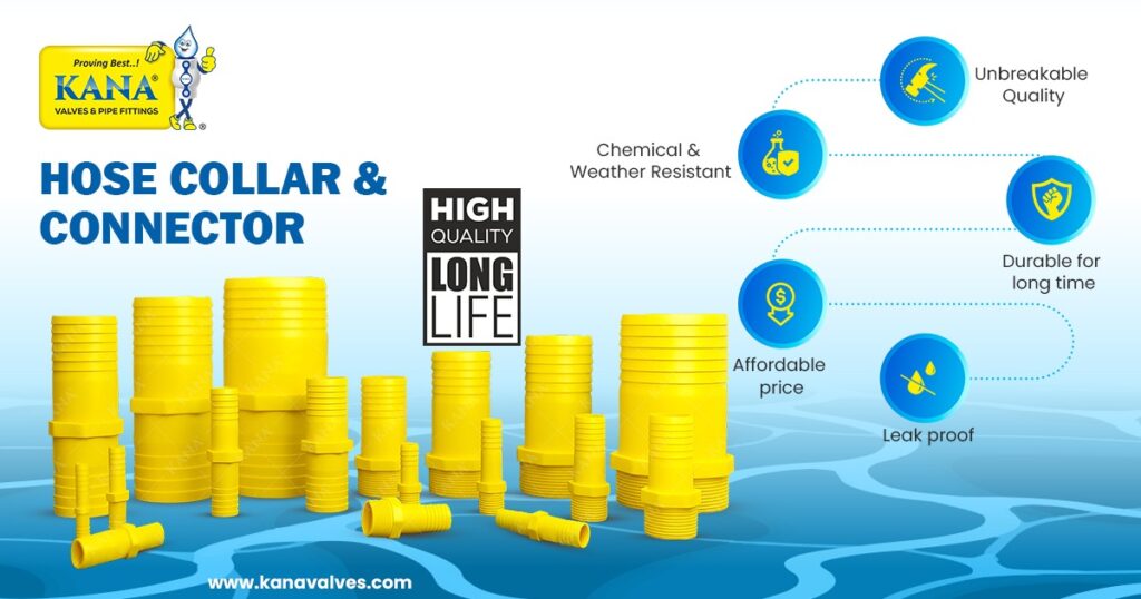 Best PVC Hose Connector & Hose Nipple (Collars) Supplier in Haryana