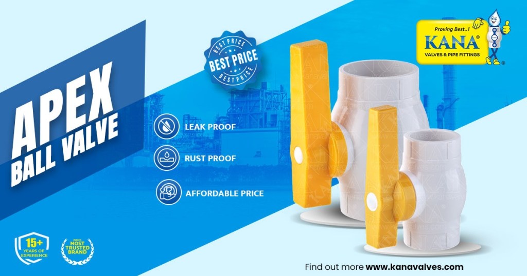 High Quality Apex Ball Valve supplier in Delhi