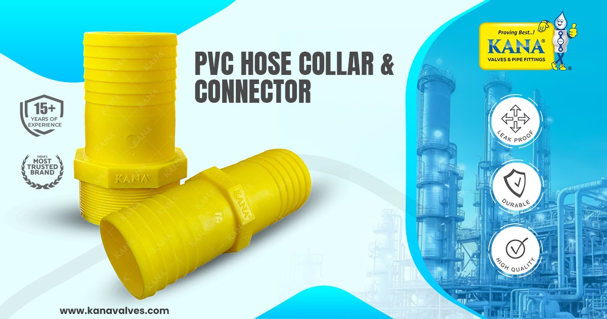 Manufacturer and Supplier of PVC Hose Connectors, PVC Hose Nipples (Collar) in Delhi