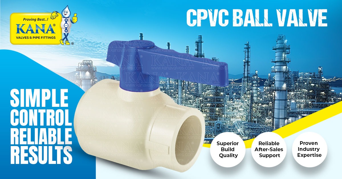 Manufacturer and Supplier of CPVC Valves in Delhi