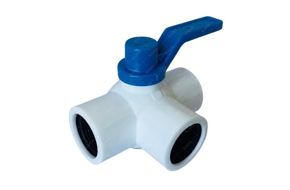 Agriculture 3-Way Ball valves - Threaded End