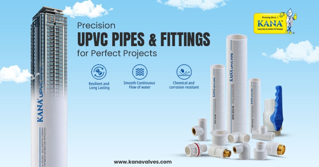Supplier of UPVC Pipe, UPVC Fittings in Rajasthan for Cold Water Plumbing Application