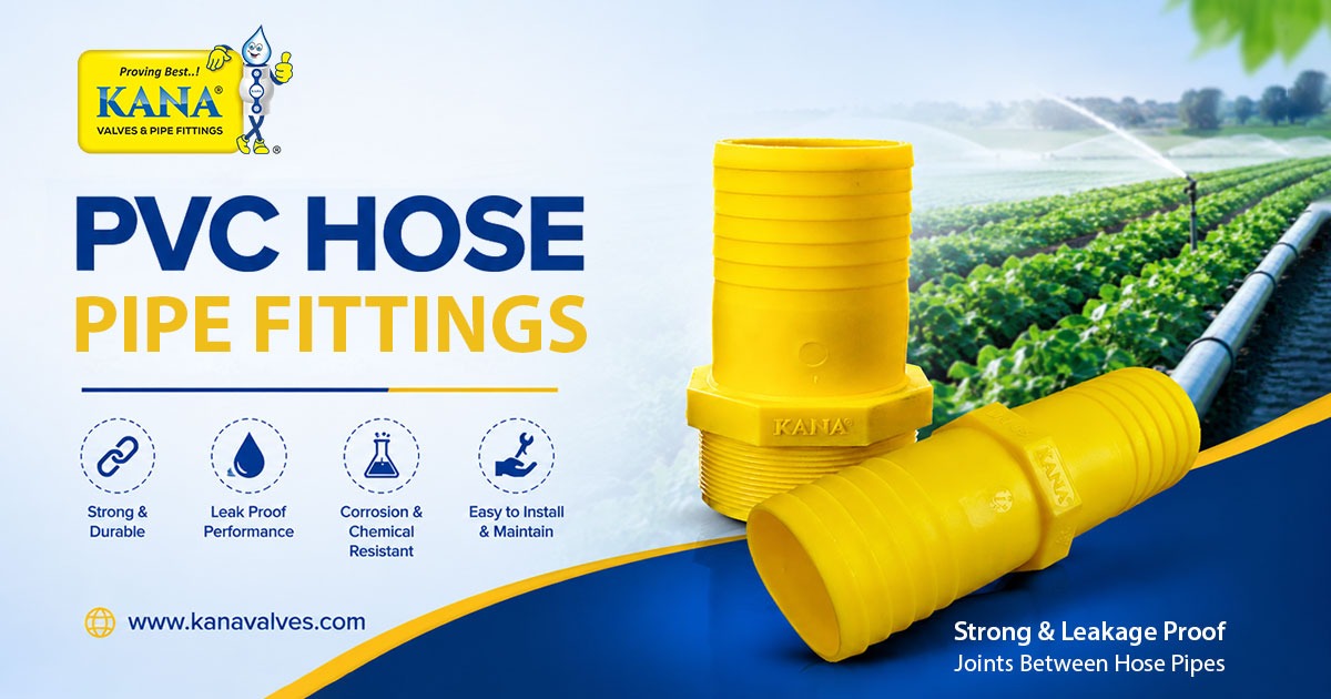 Supplier of PVC Hose Pipe Fittings in Kenya – KANA Valves India